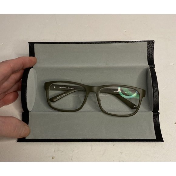 Prodesign Denmark Eyeglasses Frame Green Brown 1762-1 c.9631 53-16-130 CJ Case - Picture 2 of 11